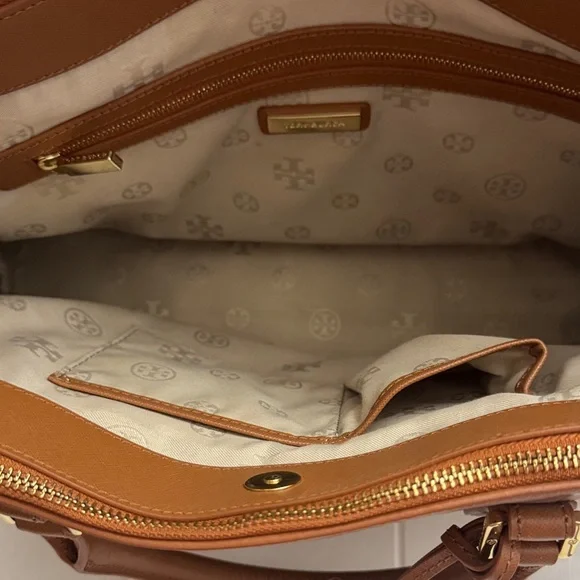 Tory Burch Tan Leather Satchel - Picture 3 of 6